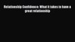 [Read] Relationship Confidence: What it takes to have a great relationship ebook textbooks