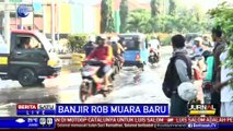 Banjir Rob di Muara Baru Mulai Surut