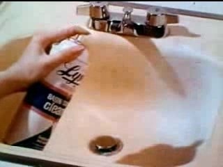 Lysol Basin Tub & Tile Cleaner 1970