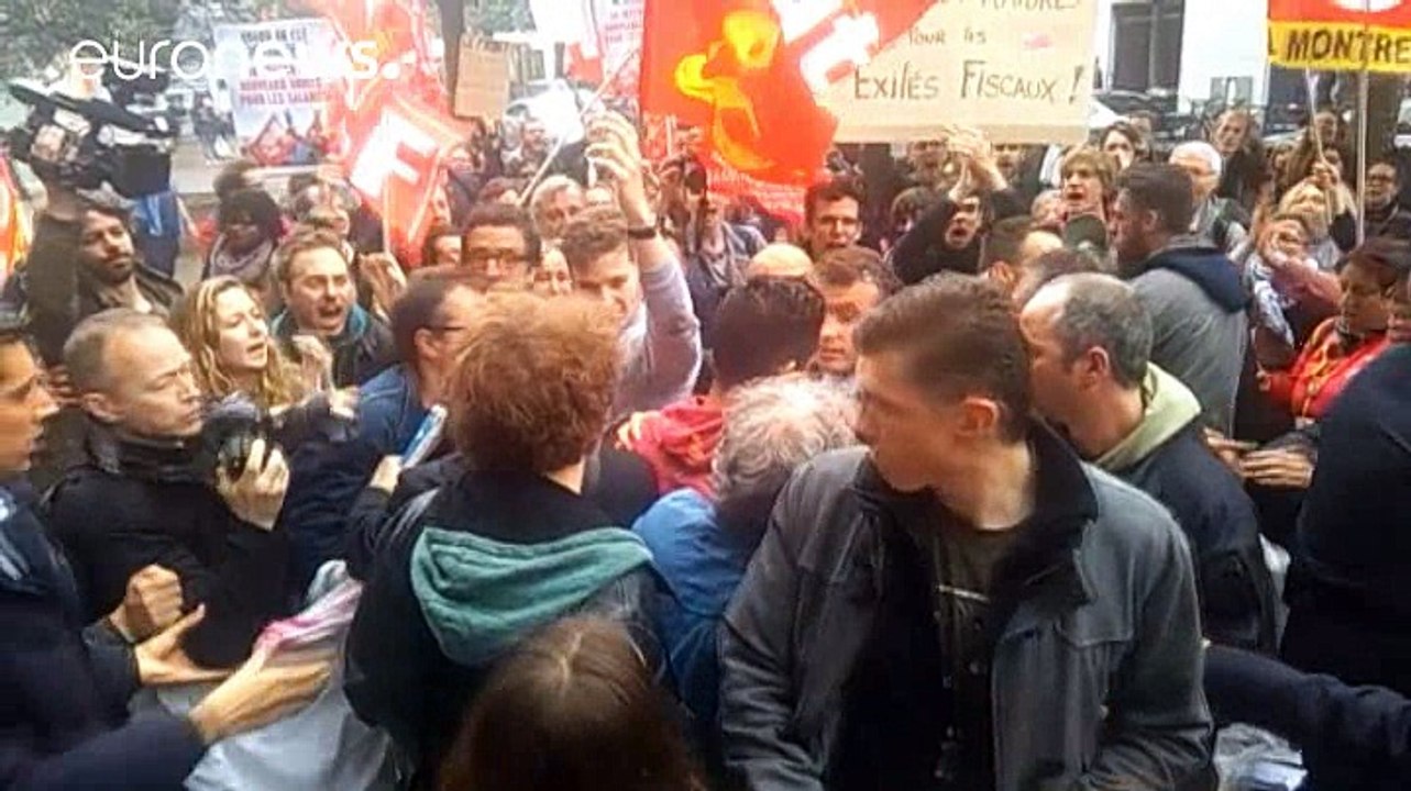 Französischer Minister mit Eiern beworfen