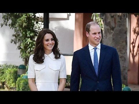 Royal couple welcomed by Bhutan's King and Queen