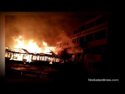 Massive fire guts down St. Peter's School in Meghalaya