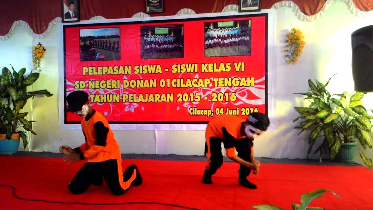 Pantomim perpisahan SD donan 01 cilacap