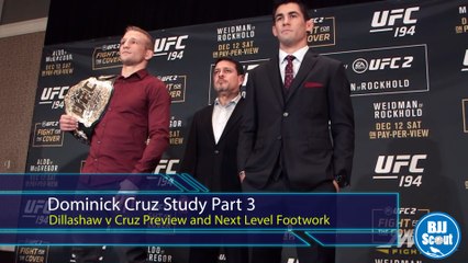 BJJ Scout: Dominick Cruz Study Part 3 - Next Level Footwork & UFN Boston Preview