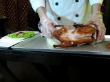Slicing a Peking Duck, Da Dong Restaurant, Beijing