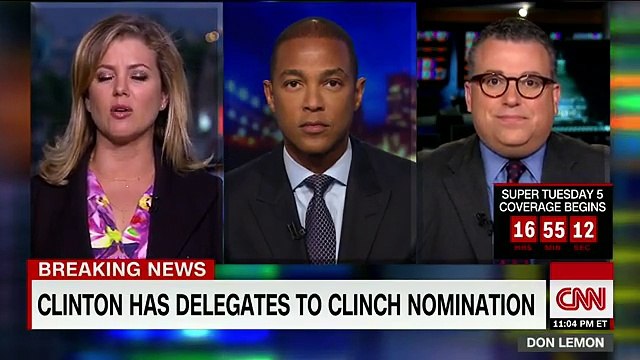 Clinton clinches Democratic nomination