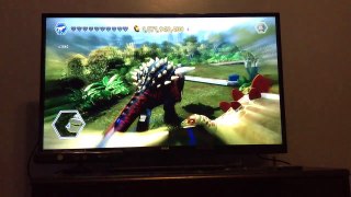 Lego Jurassic World: Large Dinos Out Of Cage Glitch