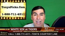 Chicago White Sox vs. Detroit Tigers Pick Prediction MLB Baseball Odds Preview 6-4-2016