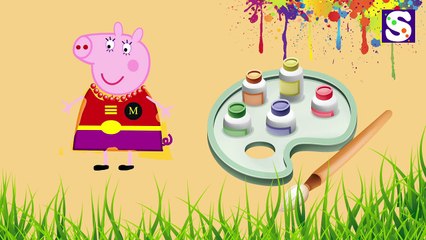 Peppa Pig Batman Finger Family Nursery Rhymes Simple Songs   Familia Peppa