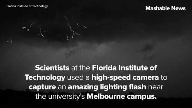 Super slow-motion video of lightning reveals hidden parts of each bolt