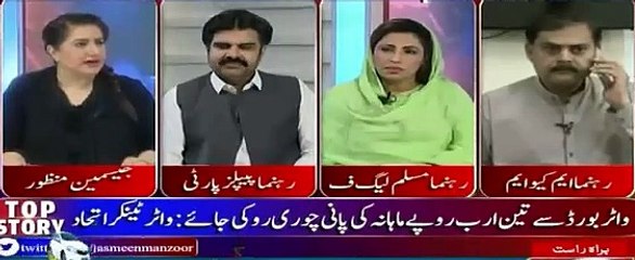 Karachi Main Pani Ke Masle Per  Kitne Arab Ka Corruption Horaha Hai - Jasmeen Manzoor