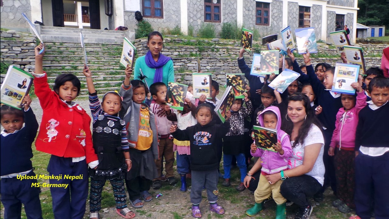 Dhaulagiri Himalaya Mustang (Rosni Nepali)Visit Kobang School ,beautiful scenery nepal