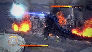 Godzilla (PS4) Online VS: Godzilla (2014) vs. SpaceGodzilla