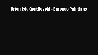 Read Books Artemisia Gentileschi - Baroque Paintings PDF Free