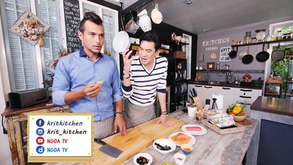 ครัวคริตจานด่วน |   ไข่ม้วน สไปซี่แซลมอน ทูน่า | 15 พ.ค.58 | EP.87