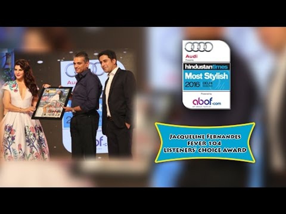 Jacqueline Fernandes FEVER 104 LISTENERS' CHOICE AWARD