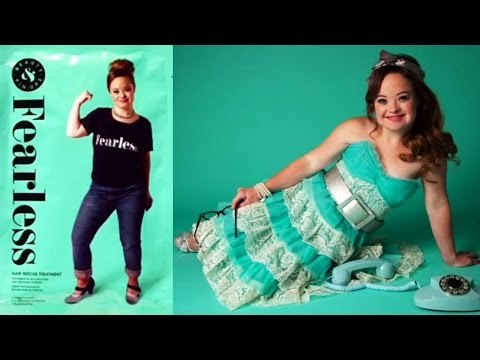 This US woman with down syndrome has landed her own beauty campaign