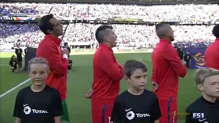 Chile Anthem Gets Interrupted By Pitbull In Copa America!