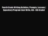 Read Book Fourth Grade Writing Activites Prompts Lessons | Expository Program (Just Write 4th