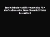 Read Bundle: Principles of Microeconomics 7th   MindTap Economics 1 term (6 months) Printed