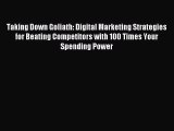 Download Taking Down Goliath: Digital Marketing Strategies for Beating Competitors with 100
