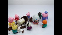 Peppa Pig Kinder Surprise Eggs Ovos surpresa Huevos sorpresa Toy Surprises