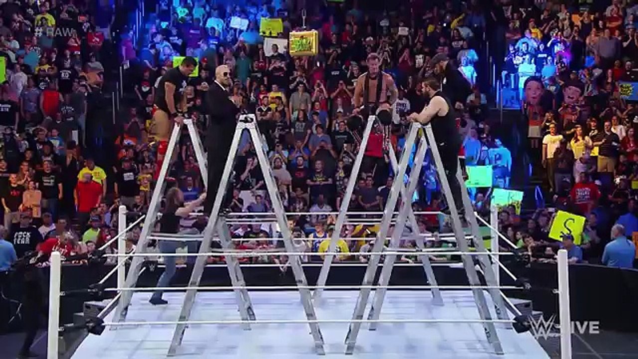 Surprise Return of Teddy Long to WWE Raw, June 6, 2016
