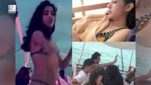 Navya Spotted In Hot Bikini With Junior Khan