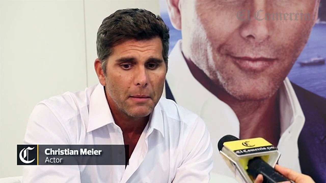 Entrevista a Christian Meier _Lanzamiento 'Leyenda' El Comercio