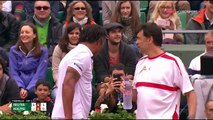 Yannick Noah propose à son adversaire d’aller boire un verre (Roland-Garros)