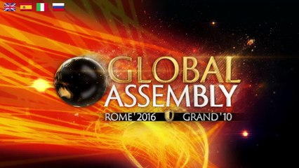 Leaders and gladiators at Global Assembly 2016: VIP-dinner surprises