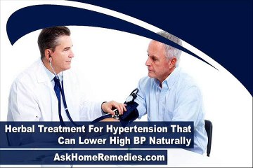 Herbal Treatment For Hypertension That Can Lower High BP Naturally