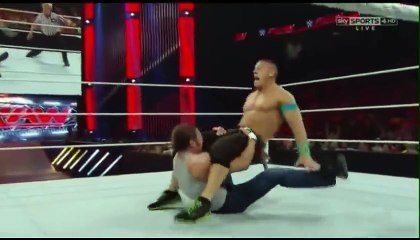 Download Video: John Cena vs Dean Ambrose - WWE United States Championship Match- WWE RAW