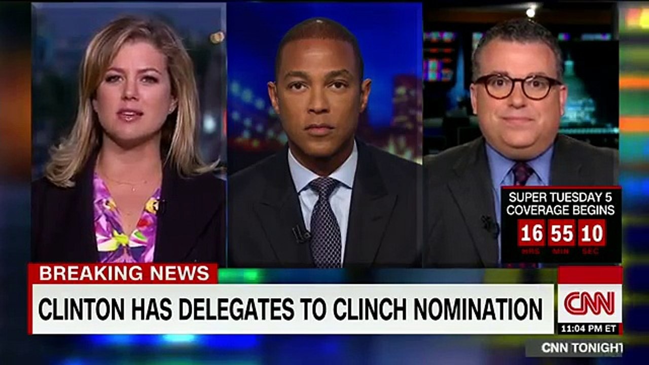 Clinton clinches Democratic nomination