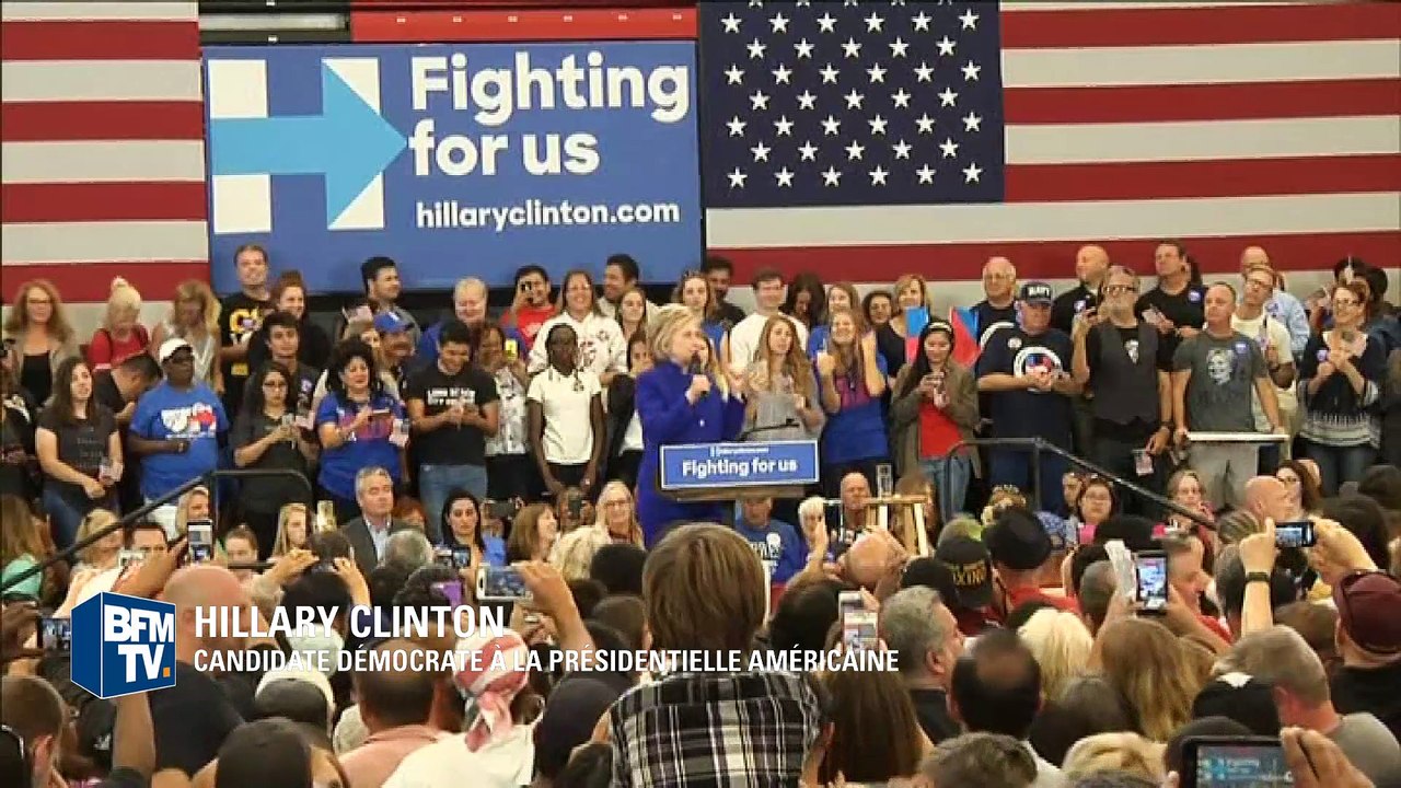 Hillary Clinton: "Nous sommes à deux doigts d'u...