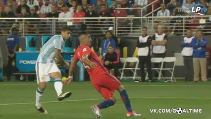 Argentine-Chili (2-1) : Isla impliqué