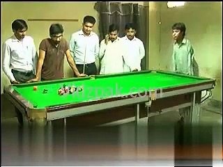 amazing Talent in Snooker from Pakistan