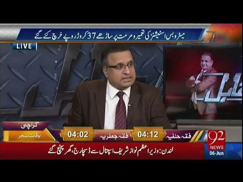 Pakistan facing financial crisis & our foreign department has purchased 35 vehicles worth Rs.1 Billion - Rauf Klasra