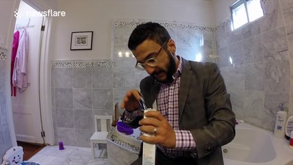 YouTuber jokingly works out why his wife has been 'putting on weight'