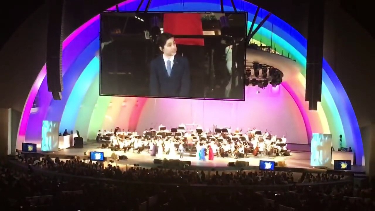 'She's In Love' Joshua Colley Little Mermaid at the Hollywood Bowl 2016 Concert Live