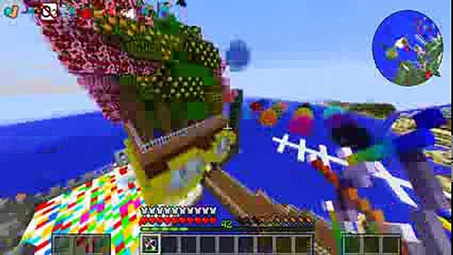 Minecraft CRAZY CRAFT - OPENING SURPRISE EGGS!! w_Little Lizard