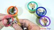 Disney ZOOTOPIA Movie Play Doh Cans Judy Hopps Nick Wilde Finnick Gazelle Learn Colors Surprise Toys