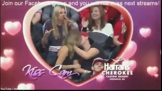 Pizza Girl on the Kiss Cam _)