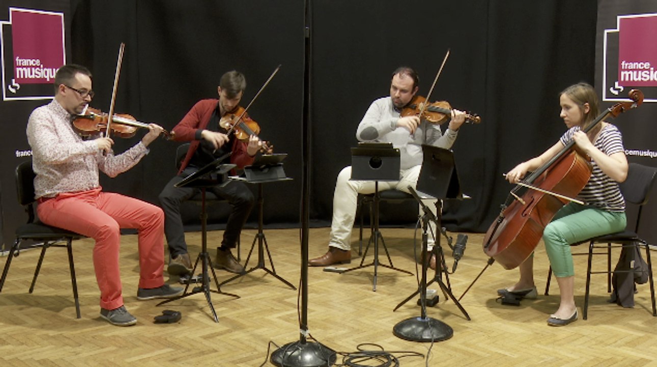 Peteris Vasks : 3ème Quatuor (2ème mouvement) par le Quatuor Tana I Le live de la matinale