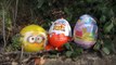 ★ 3 SURPRISE EGGS ★ KINDER JOY ANGRY BIRDS MINIONS PEPPA PIG UNBOXING TOYS   SEUT #160