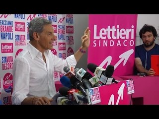 Napoli - Lettieri: "Mi appello a chiunque vuole il cambiamento" (06.06.16)
