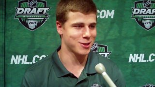 Nathan Beaulieu meets media before NHL Draft 6/23/11