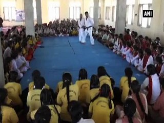 Seven day self defence camp for girls held in Kathua