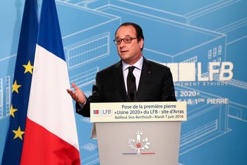 Discours lors de la pose de la première pierre de l'Usine 2020 du LFB