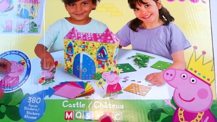 Princesa Peppa Pig y el Caballero George en el Castillo del Cuento